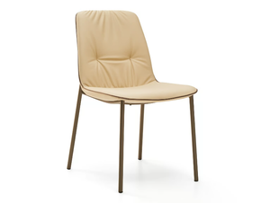 LISA - Upholstered leather chair _ EFORMA