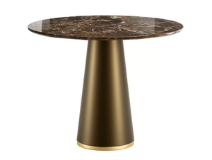 TED BISTRO - Round marble table _ EFORMA