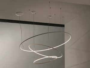 LANCIA TONDA SYSTEM - LED aluminium pendant lamp _ EGOLUCE