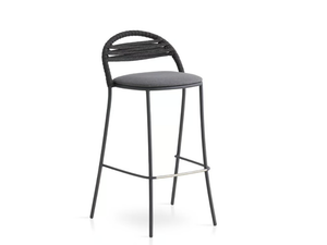 PETALE - High garden stool with back _ EXPORMIM