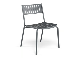 BRIDGE - Stackable steel garden chair _ Emu