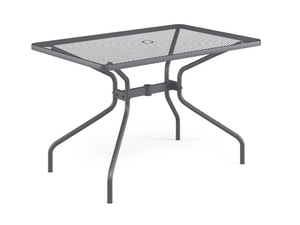 CAMBI - Rectangular steel garden table _ Emu