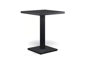 ROUND - Square steel garden table _ Emu