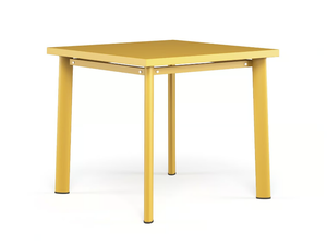 STAR - Square steel garden table _ Emu