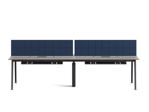 HANA - Multiple rectangular wooden office desk _ Ersa