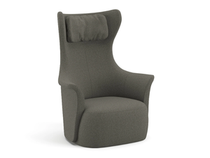 LA LUNA - Wing fabric armchair _ Ersa