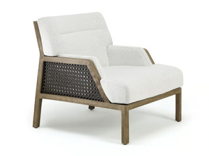 GRAND LIFE - Bergere garden armchair with armrests _ Ethimo