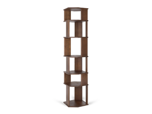 STAIRS - Freestanding open teak bookcase _ Ethnicraft