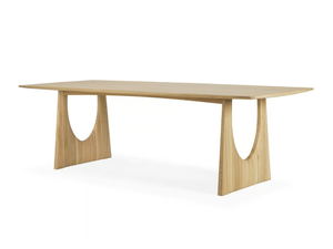 OAK GEOMETRIC - Rectangular oak dining table _ Ethnicraft