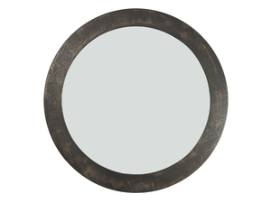 SPHERE - Framed wall-mounted metal mirror _ Ethnicraft