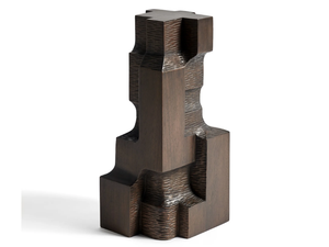 ESPRESSO BLOCK ORGANIC - Mahogany sculpture _ Ethnicraft