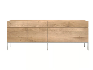 OAK LIGNA - Solid wood sideboard with doors and drawers _ Ethnicraft