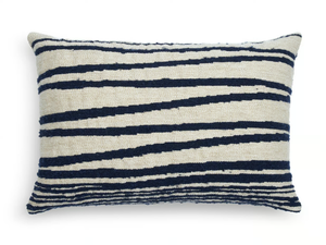 WHITE STRIPES - Rectangular fabric sofa cushion _ Ethnicraft