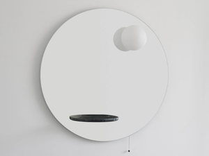 FLOAT - Round wall-mounted bathroom mirror _ Ex.t