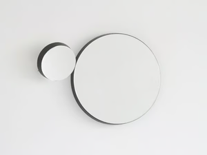 GRAVITY ROUND - Round wall-mounted bathroom mirror _ Ex.t