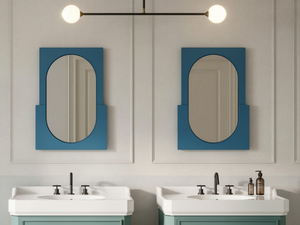 NOSTALGIA - Rectangular framed wall-mounted mirror _ Ex.t