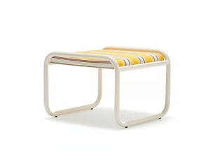 LOCUS SOLUS JACQUEMUS + EXTETA SPECIAL RE-EDITION - Square fabric garden footstool _ Exteta