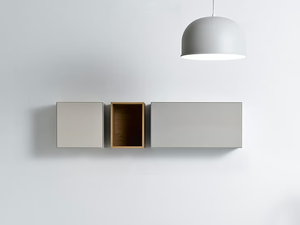 QUATTRO.ZERO - Bathroom wall cabinet with doors _ FALPER