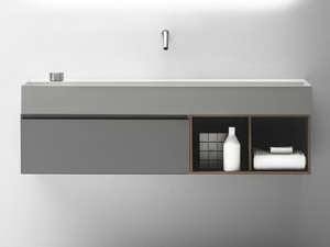 QUATTRO.ZERO - Vanity unit with drawers _ FALPER