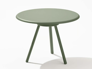 ZEBRA - Round aluminium garden side table _ FAST