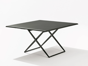 ZEBRA - Square height-adjustable garden table _ FAST