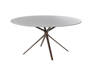 MOAI - Round aluminium garden table _ FAST