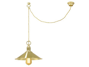 MARSALA - Brass pendant lamp _ FEDE