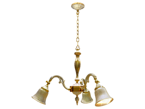 MILAZZO I - Brass pendant lamp _ FEDE