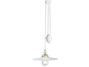 ASTI - Adjustable ceramic pendant lamp _ FERROLUCE