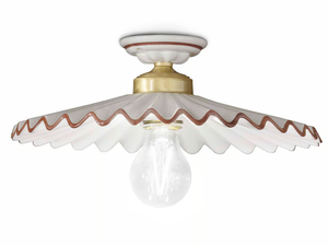 L'AQUILA - Ceramic ceiling light _ FERROLUCE