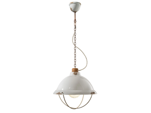 INDUSTRIAL - Ceramic pendant lamp _ FERROLUCE