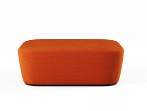 RADAR - Upholstered square fabric pouf _ FREZZA