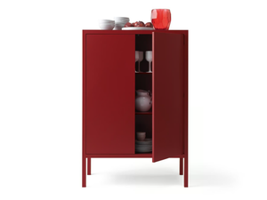 FRAME - Metal highboard with doors _ Fantin