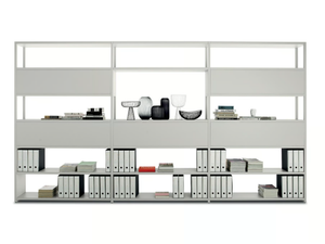 FRAME - Open sectional metal bookcase _ Fantin