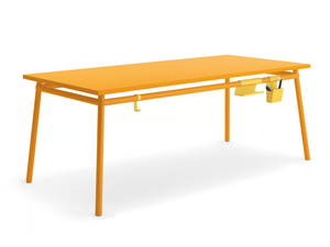 HUG - Rectangular metal table _ Fantin