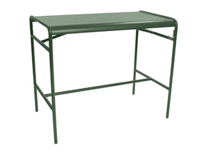 LUXEMBOURG - Rectangular aluminium high table _ Fermob