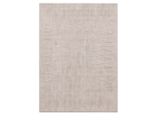 FEATHERS BEIGE - Rectangular handmade rug _ Feyyn