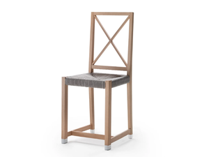 MOKA OUTDOOR - Solid wood chair _ Flexform