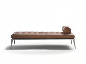 MAGI - Tufted leather day bed _ Flexform