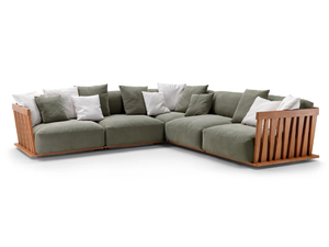 ZANTE OUTDOOR - Sectional fabric garden sofa with removable cover _ Flexform