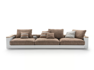 FREEPORT - Sectional fabric garden sofa _ Flexform