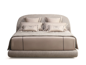 TAORMINA - Upholstered bed with removable cover _ Flou