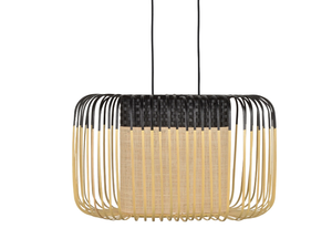 BAMBOO OVAL - Bamboo pendant lamp _ Forestier