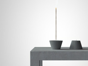 ETNA - Cement candle holder _ Forma&Cemento