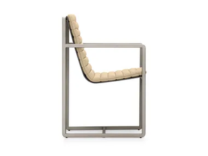 KAZIMIR - Upholstered fabric garden chair _ Formitalia