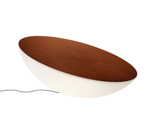 SOLAR - Polyethylene and porcelain stonware floor lamp _ Foscarini