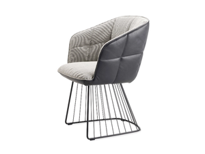 MARLA ARMCHAIR HIGH - Chair with high armrests _ Freifrau