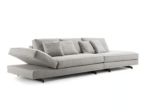 DAVIS FLAT - Sectional fabric sofa with removable cover _ Frigerio