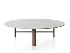 MOCKI - Round Seminato coffee table _ Frigerio