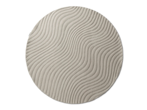 FLUID ONDA CORDA Ø 240 CM - Wool and nylon round rug _ G.T.DESIGN